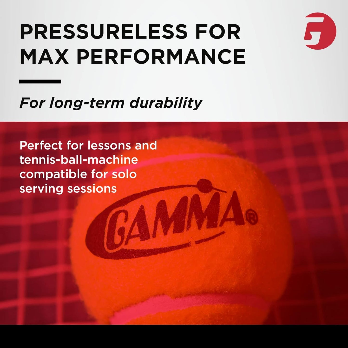 Sports Pressureless Tennis Balls Box - Ideal for Practice, Teaching, and Training with High-Visbility Felt - Indoor and Outdoor Court Play - 48 and 75 Pack Sizes