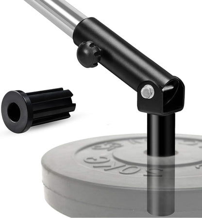 T-Bar Row Plate Post Insert Landmine Attachment – Fit 1" & 2” Olympic Bars – Full 360° Swivel & Easy to Install