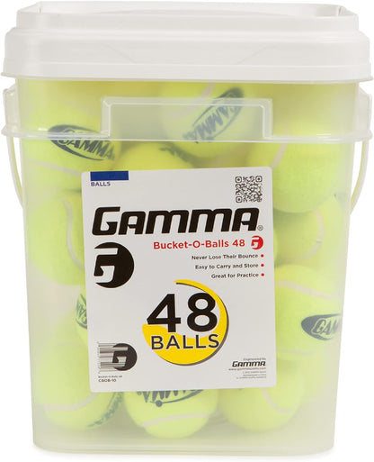Sports Pressureless Tennis Balls Box - Ideal for Practice, Teaching, and Training with High-Visbility Felt - Indoor and Outdoor Court Play - 48 and 75 Pack Sizes